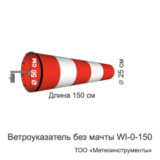 Ветроуказатель без мачты WI-0-150 Ветроуказатель без мачты WI-0-150