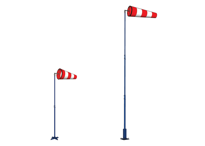 Ветроуказатели с мачтами